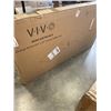 Image 2 : VIVO VINTAGE BROWN 84"X63"CORNER TABLE TOP AND VIVO BLACK LARGE ELECTRIC SINGLE MOTOR CORNER DESK FR