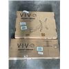 Image 1 : VIVO ROTATING TV WALL MOUNT & VIVO SLIVER PNEUMATIC ARM TV WALL MOUNT