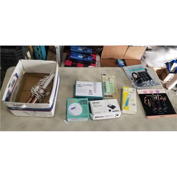 BOX OF NEW BEAUTY ITEMS