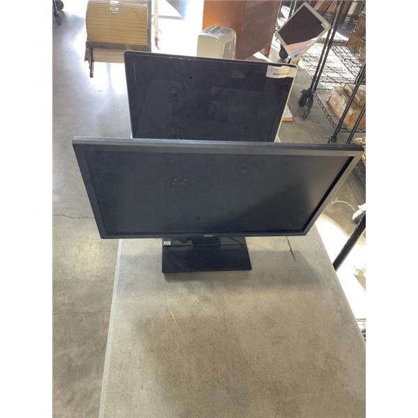 LOT OF COMMPUTER MONITORS HP AND ACER