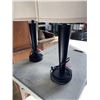 Image 4 : PAIR OF MODRN BLACK TABLE LAMPS