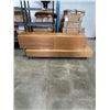 Image 5 : WALNUT 2PC MCM INSPSIRATION FURNITURE CABINET, CAN BE SLID LENGTH WISE TO ACCOMODATE LONGER OR SHORT