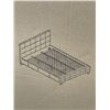 Image 3 : NEW GRACE KING BEDFRAME IN GREY LINEN, HEADBOARD ONLY
