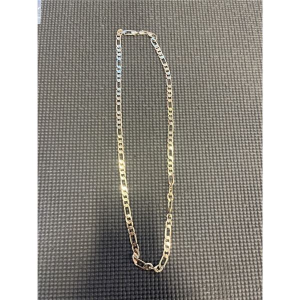 GOLD TONE EXTRA LENGTH LINKS NECKLACE