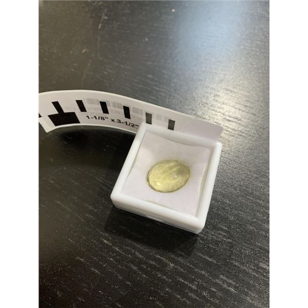 20.2CT NATURAL LEMON QUARTZ, OVAL CUT, 16.9*21.4MM