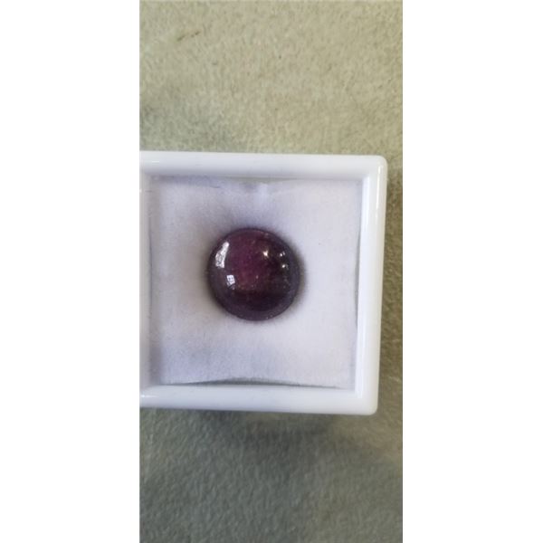 25.9CT NATURAL STAR RUBY - CABOCHON CUT, 14.9-15.9MM