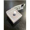 Image 1 : 3.2CT NATURAL BLUE SAPPHIRE, HEAT TREATED, OVAL CUT 8.5*9.5MM