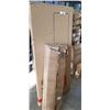 Image 1 : VIVO WHITE 60"X24" TABLE TOP AND VIVO WHITE ELETRIC SINGLE MOTOR DESK FRAME