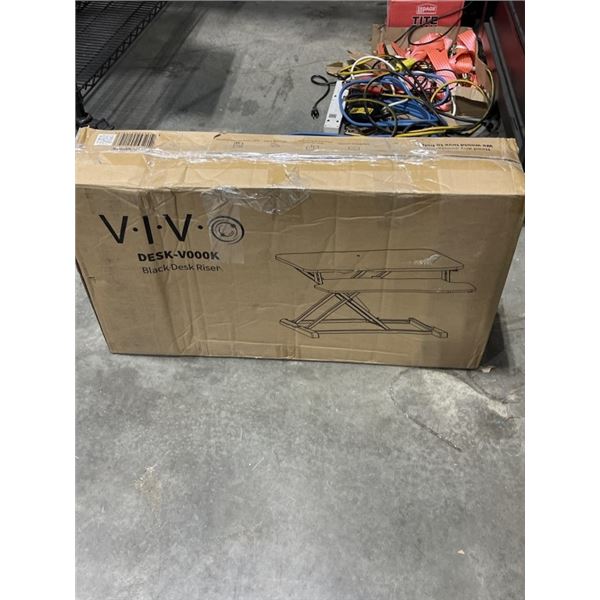 VIVO BLACK DESK RISER