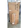 Image 1 : VIVO BLACK 60" X 24" TABLE TOP AND VIVO BLACK ELECTRIC SINGLE MOTOR DESK FRAME