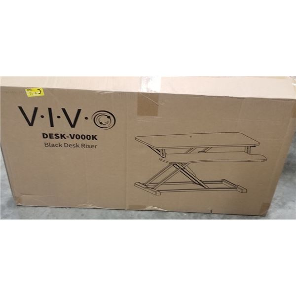VIVO BLACK DESK RISER