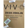 Image 2 : VIVO VINTAGE BROWN /BLACK SINGLE TOP DESK RISER
