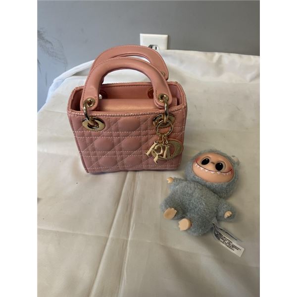 DIOR HANDBAG WITH LABUBU, UNAUTHENTICATED