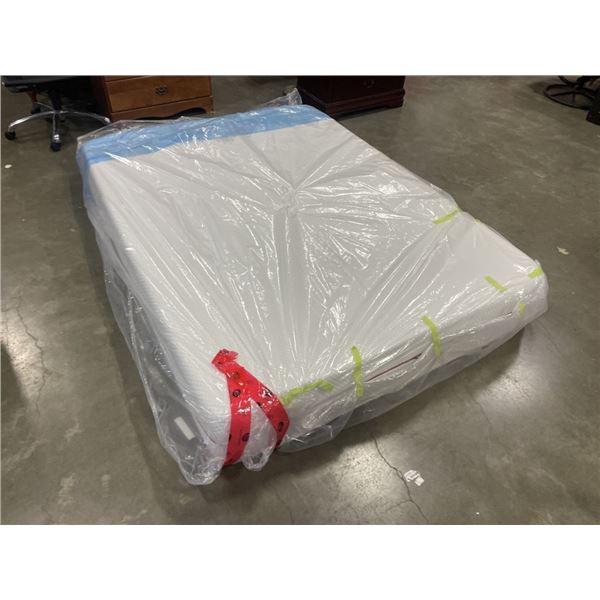 AS NEW DOUGLAS QUENSIZE ALPINE MATTRESS