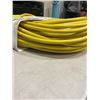 Image 3 : AS NEW HEAVY DUTY 200FT INDOOR OUTDOOR 3 WIRE GROUNDED ELECTRICAL CORD, YELLOW 12AWG