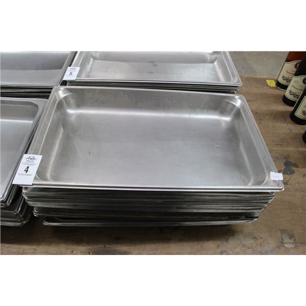 12-Full Size by 2" Insert Pans - 12 X $
