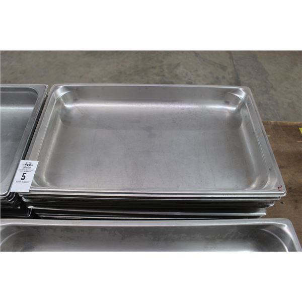 12-Full Size by 2"  Insert Pans - 12 X $