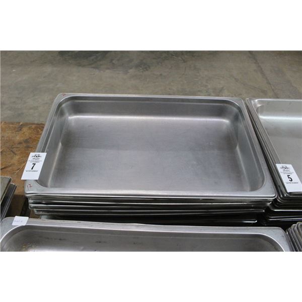 12-Full Size by 2"  Insert Pans - 12 X $