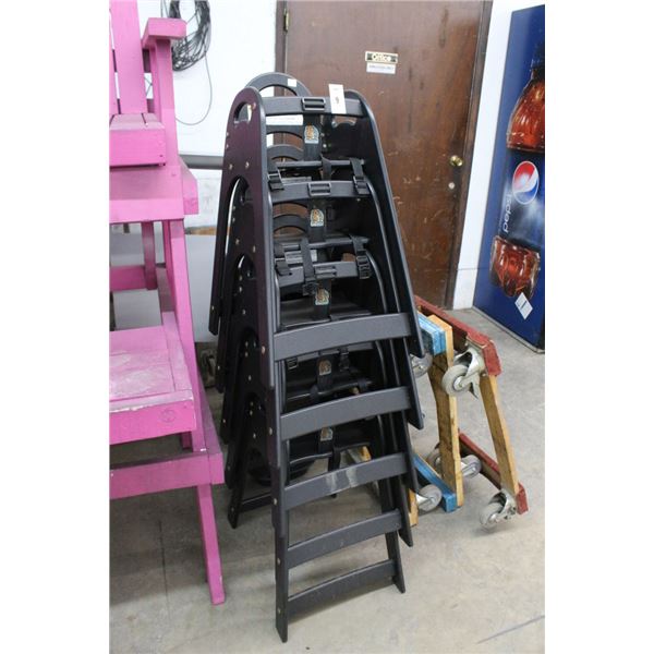 5-Koala Kave High Chairs - 5 X $