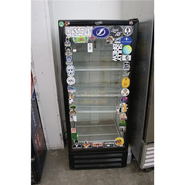 Fogel Single Door Ref. Merchandiser - Needs Service