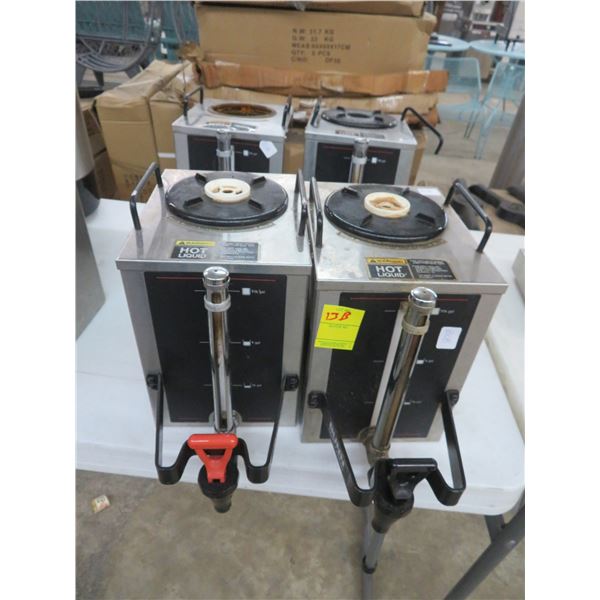 4-Bunn Hot Liquid Dispenser - 4 X $