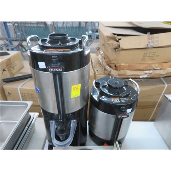 2-Bunn Coffee Dispensers - 2 X $
