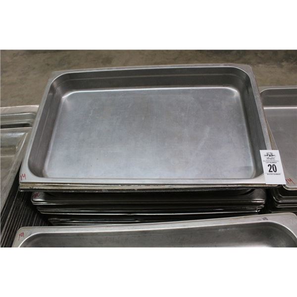 14-Full Size by 2"  Insert Pans - 14 X $