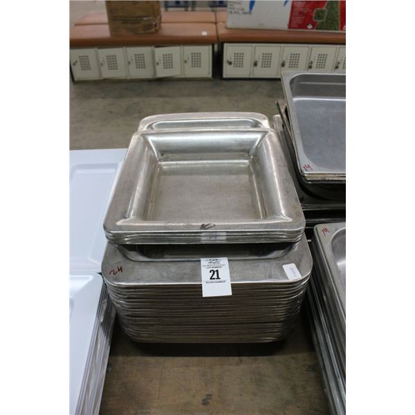 24-Full/Half Size Serving Pans - 24 X $
