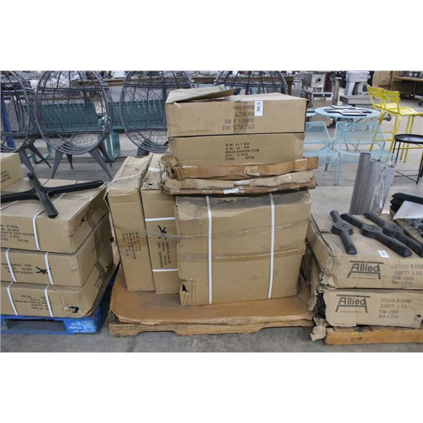 Cast Iron Stamped Table Bases - 43