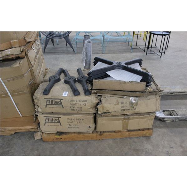 26-Cast Metal Table Base - 26 X $