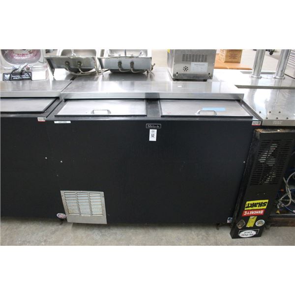 Perlick 4' Ref. Slide Top Bottle Box - (33 Degrees)