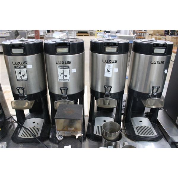4-Fetco Coffee Dispenser - 4 X $