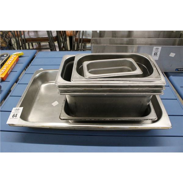 Asst. Size Insert Pans - 8