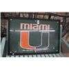 Image 1 : Miami Hurricanes Framed Banner
