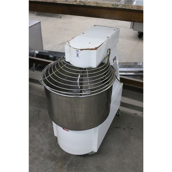 Ampto Approx. 40 Qt. Mixer w/Bowl/Hook