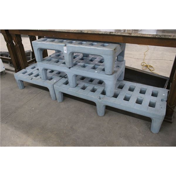 4-Metro Blue Dunnage Rack  3'/4'/5'  - 4 X $