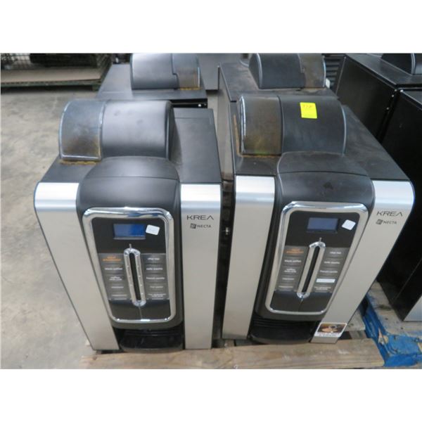 2-Krea Commercial Coffee/Cappuccino Bean Grinder/Dispenser - 2 X $