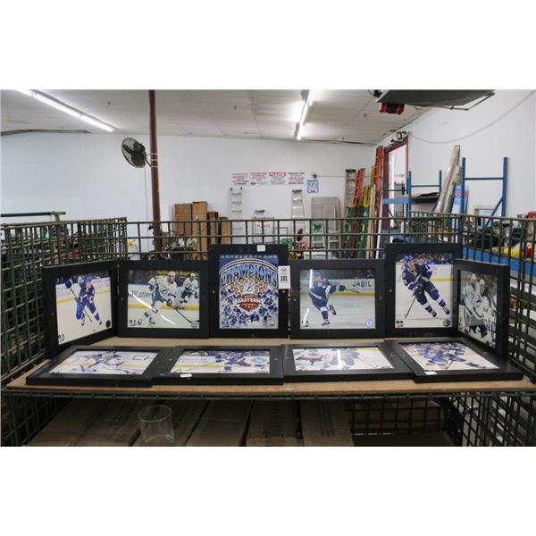 10-TB Lightening Framed Player Photo - 10 X $