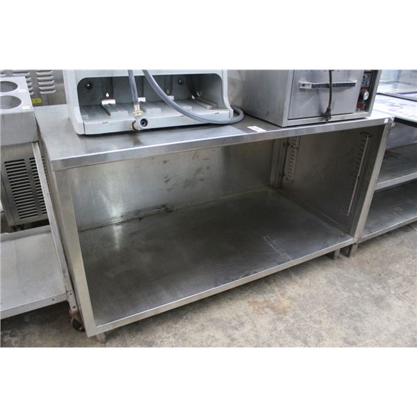 S/S  5'  Table w/Storage