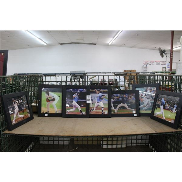 7-TB Rays Framed Player Photo - 7 X $