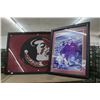Image 1 : 2-FSU Framed Photo, Banner - 2 X $