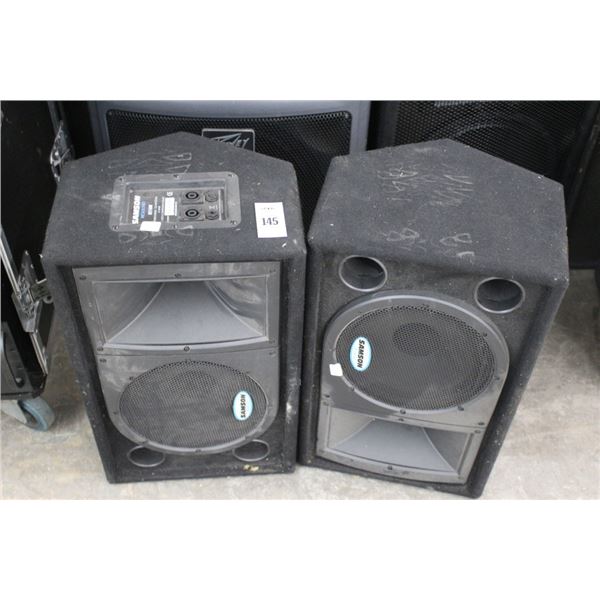 Samson  125W  Sub Woofers - Pair