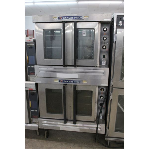 Bakers Pride Gas Double Stack Convection Oven