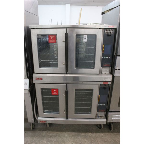Lang Electric Double Stack Convection Oven