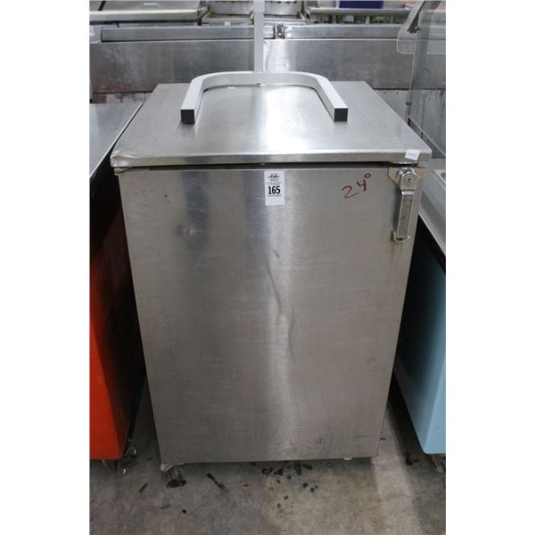 Glass Tender S/S  2'  X  2'  Worktop Cooler (24 Degrees)