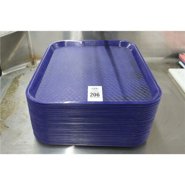 Blue Serving Trays - 22
