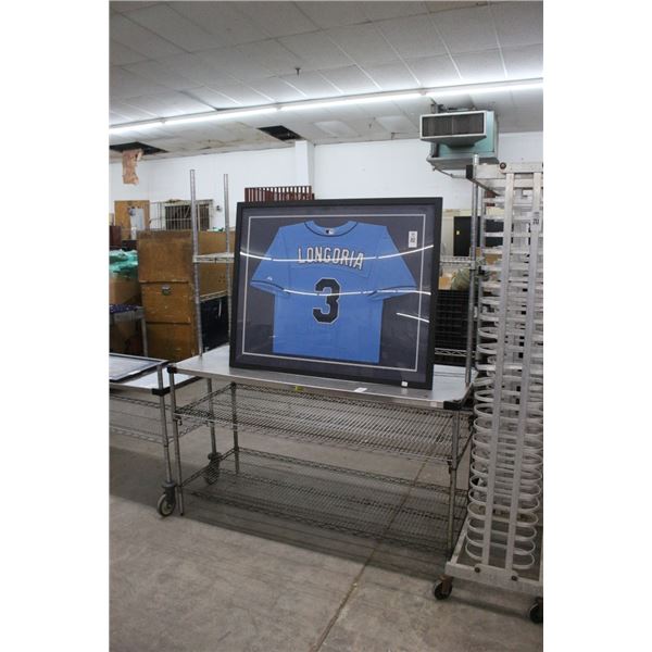 S/S  5' Table w/Over/Double Undershelf