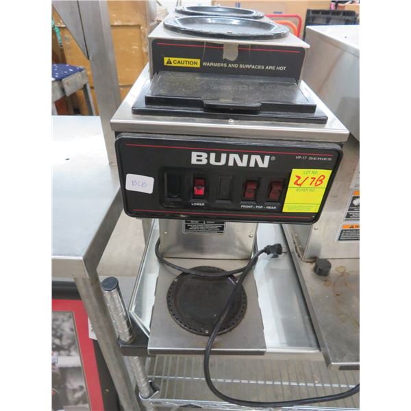 Bunn Pour Thru  3 Burner Coffee Maker