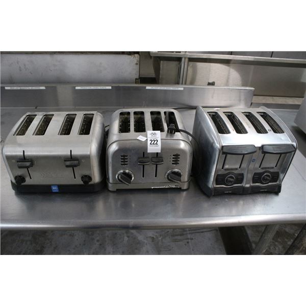 3 Waring, Proctor Silex and Other Toasters - 3 X $