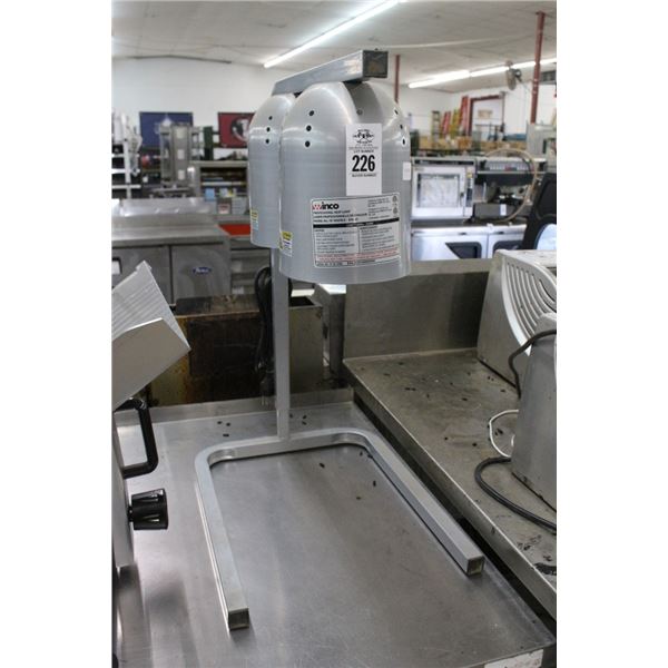 Winco Double Heat Lamp